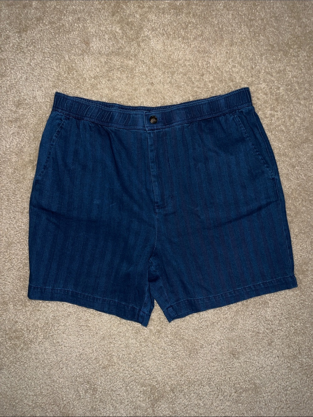 Slate & Stone Navy Blue Men's Shorts